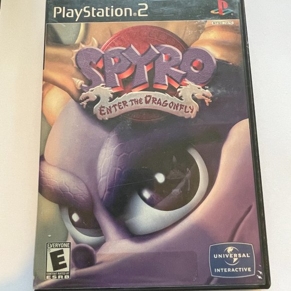 Sony Other - Spyro Enter The Dragonfly Sony Playstation 2 PS2 Replacement Box Missing Manuals